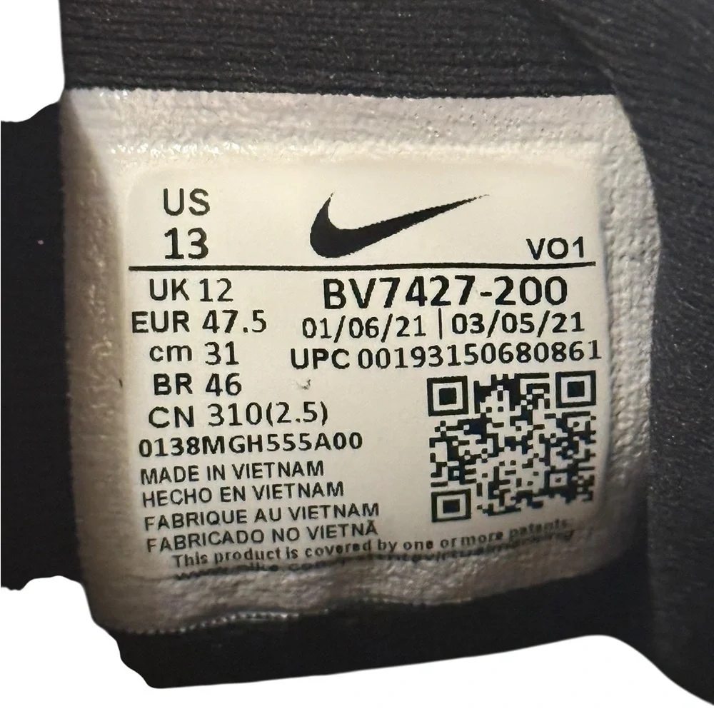 Nike LeBron Witness 4 'String Volt' BV7427-200 in excellent condition